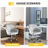 Maliang Accent Chair With Adjustable Velvet Height And Adjustable Casters - 4 of 4