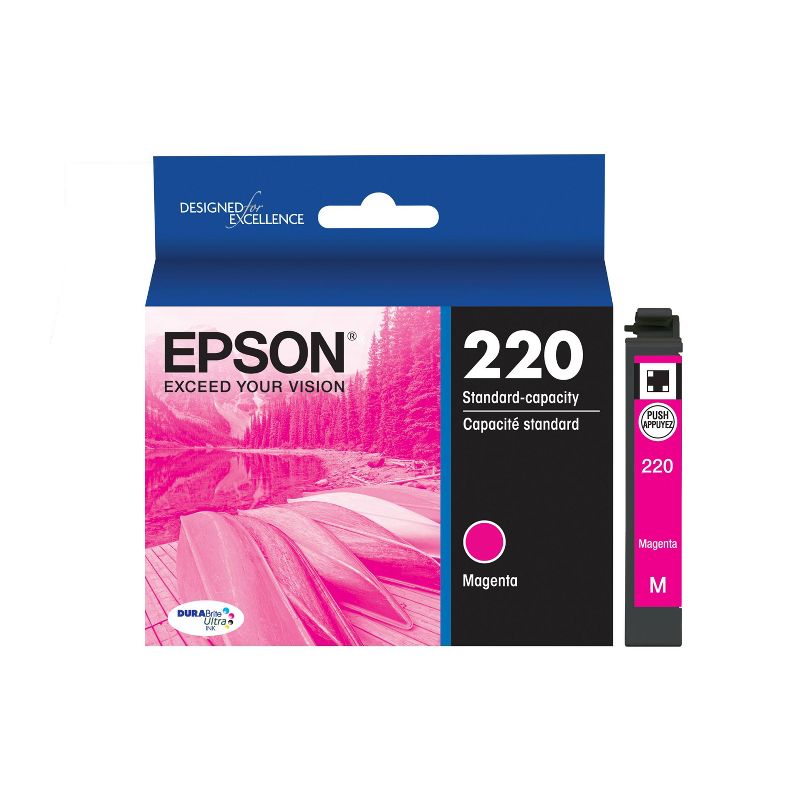 Epson 220 Single, 2pk, 3pk & 4pk Ink Cartridges - Black, Yellow, Magenta, Cyan, Multicolor, 5 of 9
