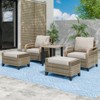 EAGLE PEAK Bistro Table and Chairs, Outdoor Bistro Set - 2 of 4
