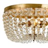 Crystorama Lighting Rylee 3 - Light Flush Mount in  Antique Gold - 3 of 3