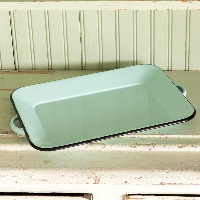 Park Hill Collection Enamelware Rectangular Tray