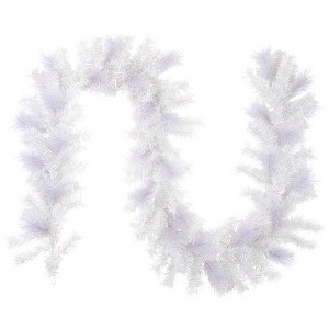 Northlight 9' x 10" Vermont White Pine Artificial Christmas Garland, Unlit - 1 of 4
