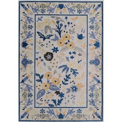 Rugs America Hanna Floral Transitional Area Rug
