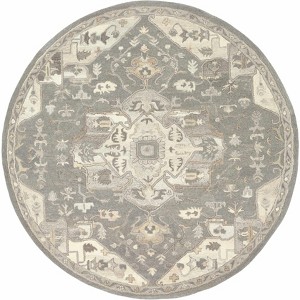 Hauteloom Broomfield 1145 Hand Tufted Blue Wool Rug - 1 of 4