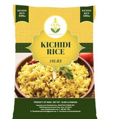 shastha Kichidi Rice 10lbs,Pack of 2