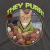 Star Trekthe Purr Adult T-Shirt Charcoal - 2 of 4