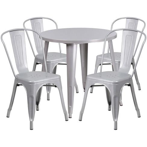 Commercial cafe best sale tables and chairs