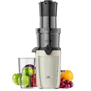 SKONYON Electric Juicer Cold Press Juicer 3.2 Inch Wide Chute 40oz Juice Container High Juice Yield Easy to Clean for Fruits and Vegetables - 1 of 4