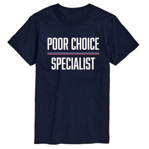 Men's - Instant Message - Poor Choice Specialist Short Sleeve Graphic T-Shirt - 1 of 4