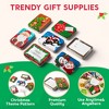 Joyfy 6-Pack Christmas Gift Card Boxes Holder, 4.33"x2.6" Christmas Tins Holiday Boxes with Lids for Xmas Holiday Presents Box Party Favor Decor - 4 of 4