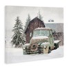 Stupell Industries Winter Rural Vintage Truck & Barn, 20" x 16" - 3 of 4