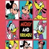 Women's - Disney - Mickey and Friends Grid Short Sleeve Graphic T-Shirt - 2 of 4