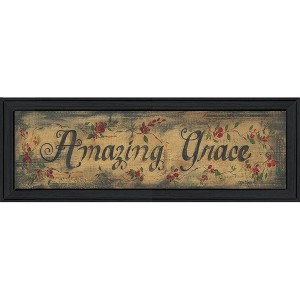 Amazing Grace By Gail Eads, Printed Wall Art, Ready To Hang Framed Poster, Black Frame - 1 of 4