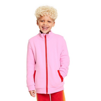 Kids' Track Zip-Up Sweatshirt - LEGO® Collection x Target Pink XS
