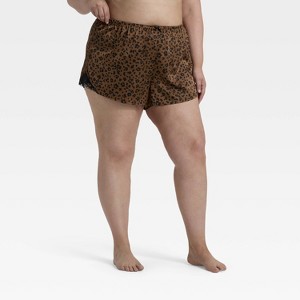 Women's Lace Trim Satin Pajama Shorts - Auden™ - 1 of 3