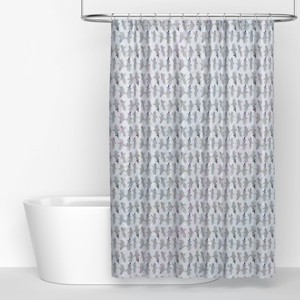 Halloween Ghost Iridescent PEVA Shower Curtain White - Hyde and EEK! Boutique™ - 1 of 3