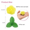 Unique Bargains Realistic Appearance Soft Texture Artificial Flowers - 2 of 4