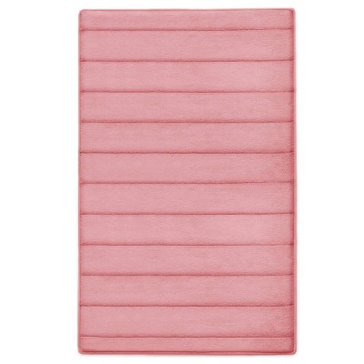 Softlux Extra Thick Charcoal Infused Diamond Memory Foam Runner Bath Mat -  Microdry : Target