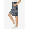 Woman Within Plus Size Elastic-Waist Knit Short - 4 of 4
