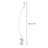 Unique Bargains Pearl Chain Bow Water Cup Pendant 1 Pc - 2 of 4