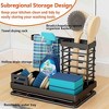DOMETOUR Stainless Steel Kitchen Sink Caddy – Sponge Holder & Soap Dispenser Organizer for Kitchen Sink, Rustproof Storage Rack - 2 of 4