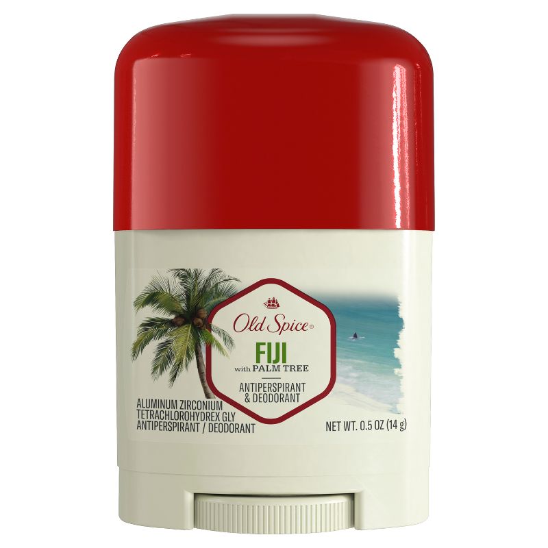 Old Spice Fiji Antiperspirant Deodorant for Men - Trial Size - Lavender/Coconut Scent - 0.5oz, 1 of 8
