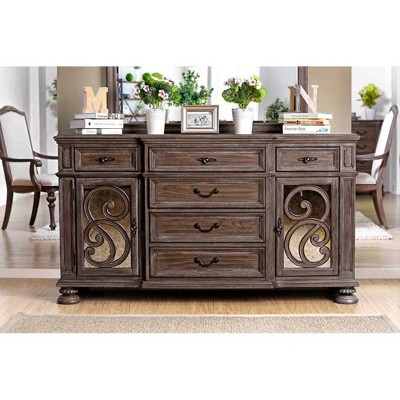 mirrored buffet target