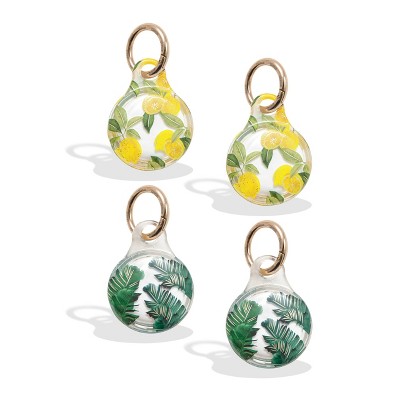 Sonix AirTags 4pk - Bahama (2 pcs) Lemon Zest (2 pcs)