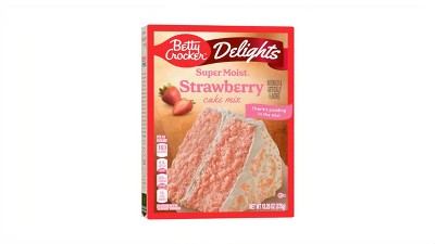 Betty Crocker Super Moist Delights Strawberry Cake Mix