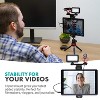 Movo Tablet Vlogging Kit for iPad with Mic, Light, Tabletop Tripod - 2 of 4