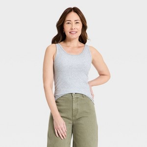 Women's Iconic Scoop Neck Tank Top - Universal Thread™ Heather
