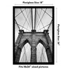 Americanflat 18x26 Poster Frame with Polished Plexiglass - Black Picture Frame - Wide Photo Frames Made of Engineered Wood for Vertical or Horizontal. - 2 of 4