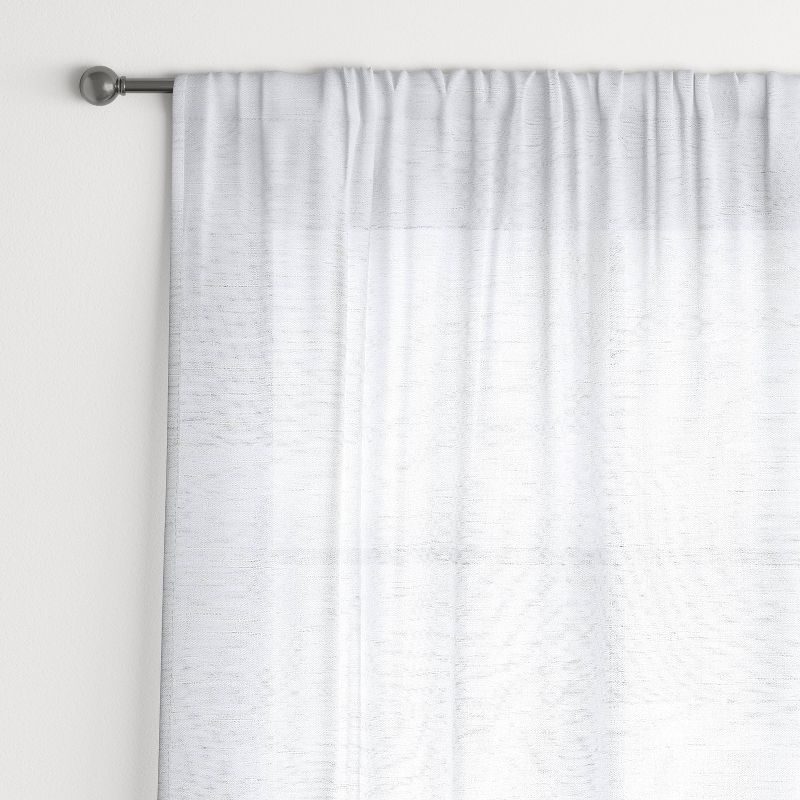 2pk Light Filtering Window Curtain Panels - Room Essentials™, 1 of 8