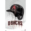 Trends International MLB Arizona Diamondbacks - Drip Helmet 22 Unframed Wall Poster Prints - 4 of 4
