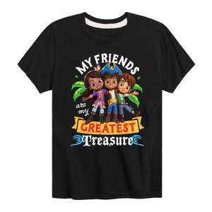Boys' - Santiago of The Seas - My Friends Greatest Treasure Short Sleeve Graphic T-Shirt - 1 of 4