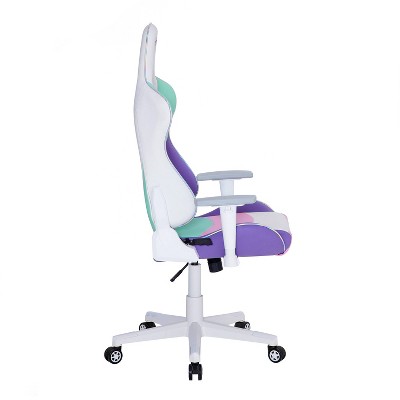 Kawaii High-Back Ergonomic Swivel Gaming Chair with Memory Foam