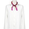 Allegra K Women's Flower Print Stripe Polyester Neck Scarf Neckerchief - 2 of 4