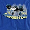 Blaze And The Monster Machines Darington Badge Adult T-Shirt Royal - 2 of 4