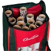 SCS Wrapping Paper and Bow Heavy Duty Woven Decoration Storage Bag Container - Multi Compartment  XL Capacity  Water Resistant w Handles - 3 of 4