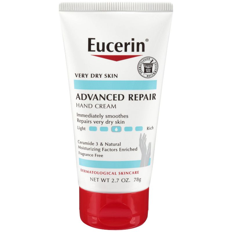 Eucerin Advanced Repair Hand Cream Unscented - 2.7oz/1ct, 1 of 18