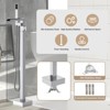 Coucheta Freestanding Bathtub Faucet, Floor Mount Tub Filler with Hand Shower, 360° Swivel Spout, Single Handle Bathroom Tub Faucet - 3 of 4
