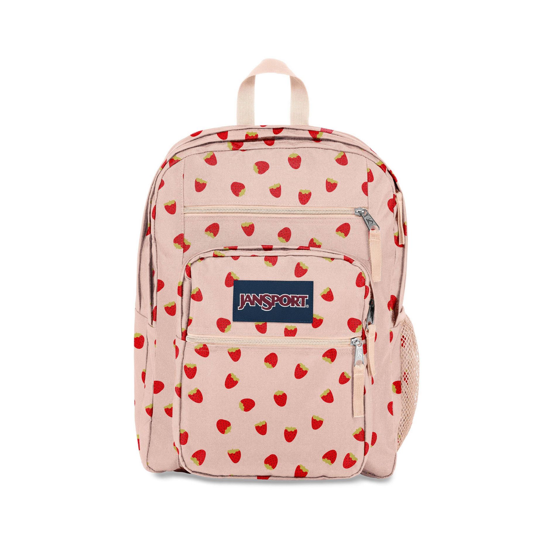 JanSport Big Student 17.5" Backpack - Strawberry Shower
