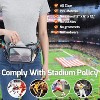 Hachikiko Clear Fanny Pack - Adjustable Rainbow Belt Bag for Women & Men, Transparent Waist Bag for Concerts, Travel, Beach, Events - 4 of 4
