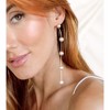Dripping Pearl Delicate Drop Earrings - Ettika - 2 of 2