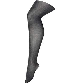 Girls' Footed High Waisted Cotton Tights - Cat & Jack™ Black : Target