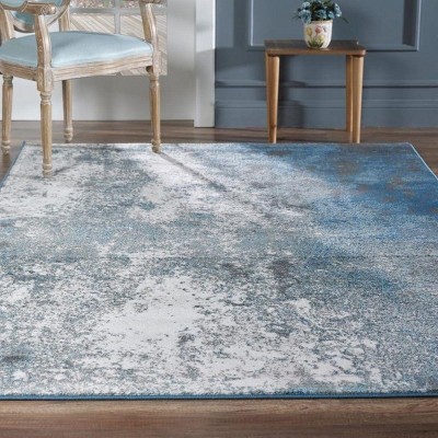 Luxe Weavers Modern Coastal Abstract Rug