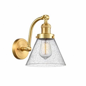 Cone - 1 Light Wall Sconce In Industrial Style-11.5 Inches Tall and 8 Inches Wide - 1 of 1