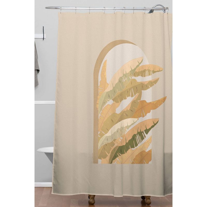 Iveta Abolina Sorrento Sunset Shower Curtain Brown - Deny Designs, 3 of 5