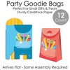 Big Dot of Happiness School Supplies - Kids Classroom Gift Favor Bags - Party Goodie Boxes - Set of 12 - 4 of 4