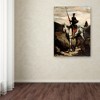 Trademark Fine Art -Honore Daumier 'Don Quixote In The Mountains 2' Canvas Art - 3 of 3